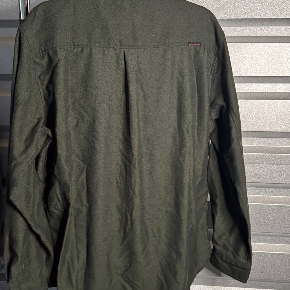 Grundens flannel in green, Large - Picture 4 of 4
